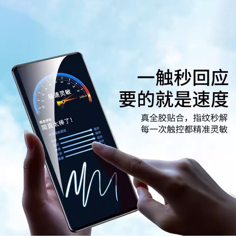 Suitable for Honor X9B tempered film, anti-peeping film, Honor X9A mobile phone protective film, front film, water condensation film Application Scenario
