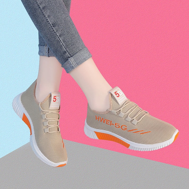 Coconut shoes, trendy women's cloth shoes, Korean style, fashionable and versatile casual shoes, running shoes, one-piece consignment shoes for women Specification drawing