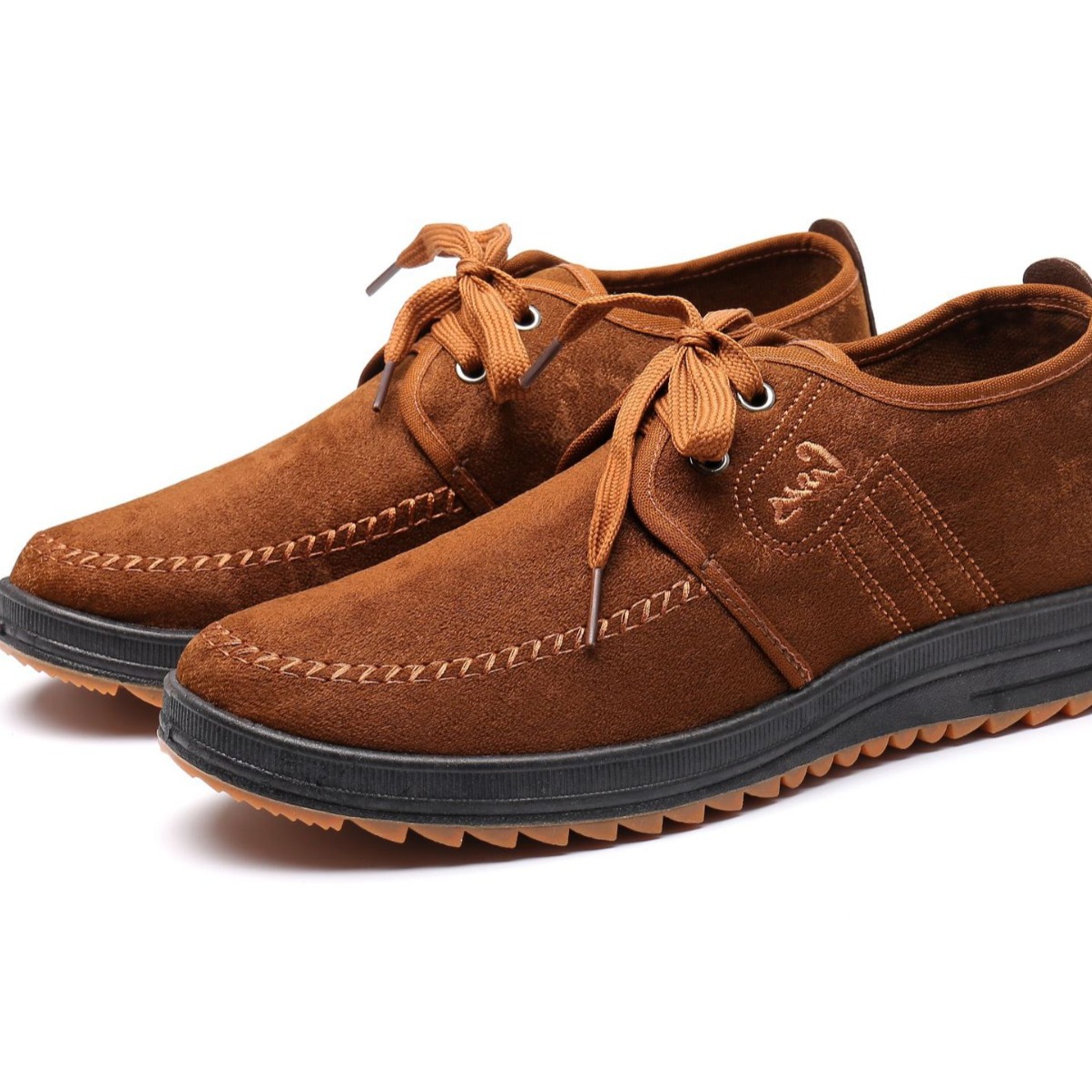 Old Beijing cloth shoes, casual canvas shoes for middle-aged and elderly men, comfortable to wear with one foot, versatile work safety shoes Specification drawing