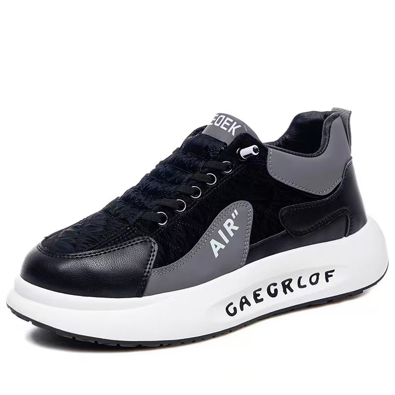 Men's shoes 2024 new style: Fashionable and trendy casual sports running shoes, versatile board shoes, thick-soled, height-increasing, comfortable dad shoes Item Picture
