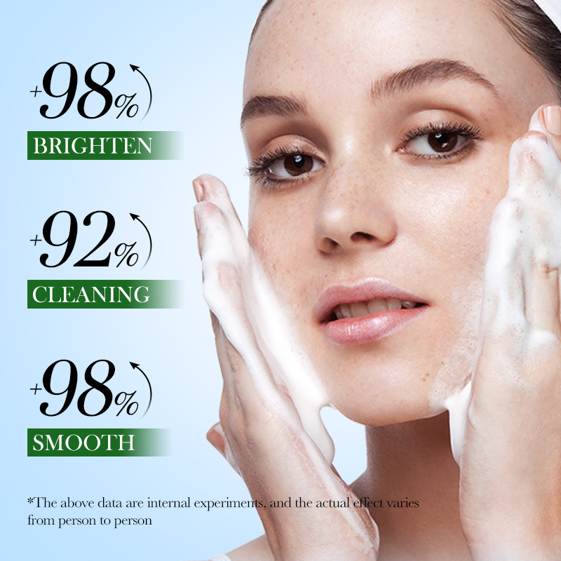 Cross-border wholesale of all-English SADOER avocado amino acid Cleansing mousse and foaming facial Cleanser Item Picture
