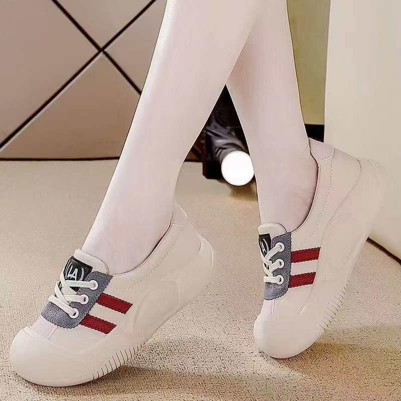 Women's 2024 four-season new breathable soft-soled retro high-end sporty casual shoes wholesale from an export women's shoe factory Specification drawing