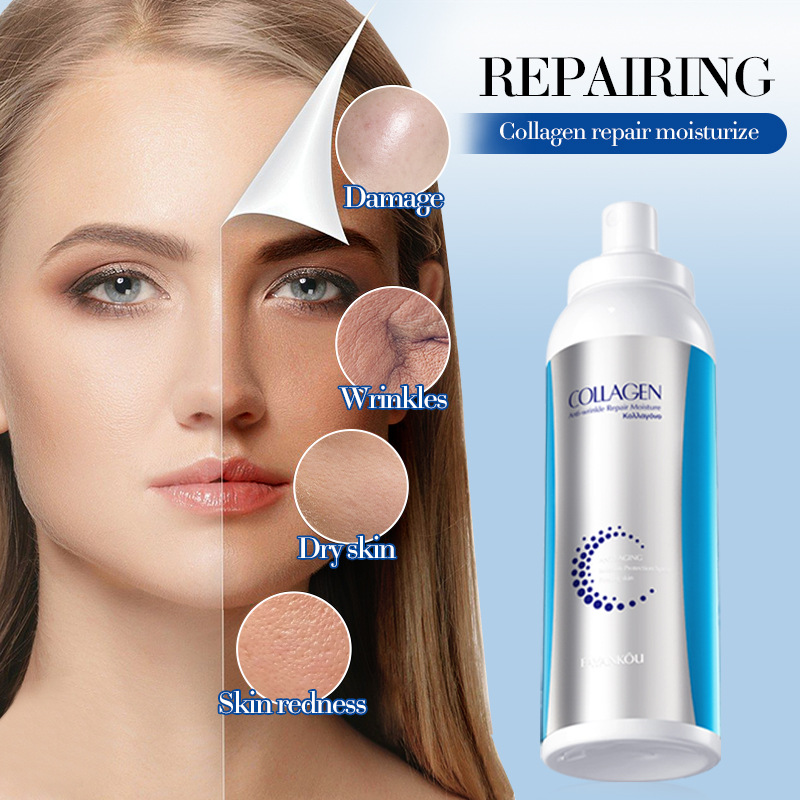 FAYANKOU Collagen Anti-Wrinkle Repair Moisturizing Isolation Protective Natural Spray for cross-border export details Picture