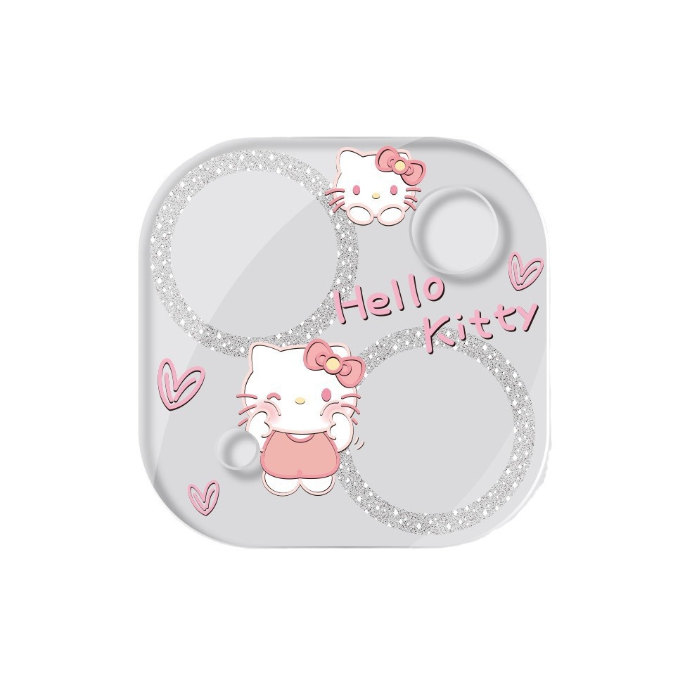 The lens film is fully integrated and fully wrapped for Apple 16. It is transparent and tempered, suitable for iPhone15ProMax. The cartoon 13 new model is cute Item Picture