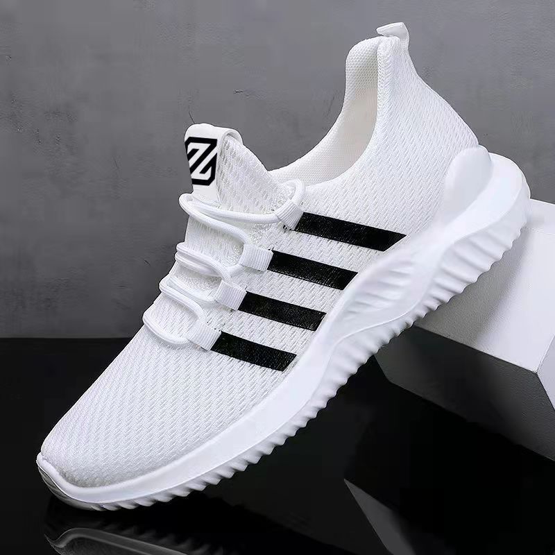 New men's shoes are available for summer 2023. Feizhi breathable sports shoes are popular men's sports shoes and casual shoes for men's wholesale details Picture
