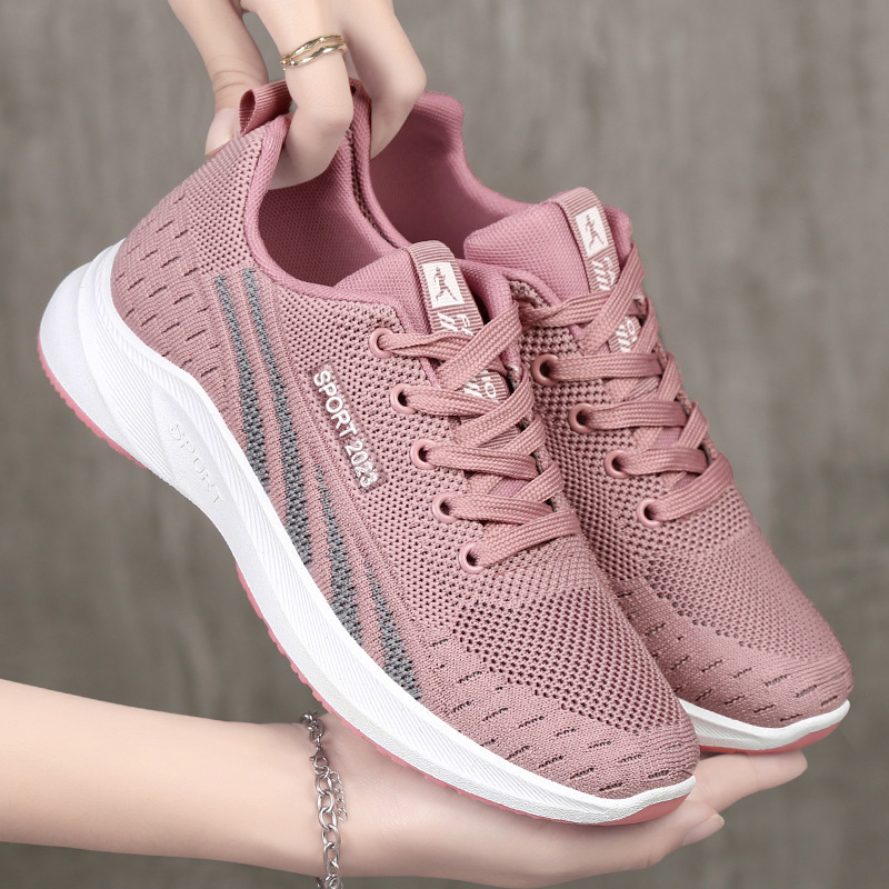 Autumn new women's shoes, casual shoes, versatile shoes, foreign trade, comfortable soft-soled running shoes, manufacturer, consignment for women's sports shoes details Picture