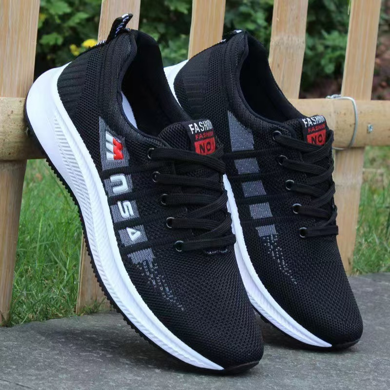 One-stop delivery of 2025 new men's shoes, breathable, casual, black men's shoes, soft-soled sports shoes, all-season shoes wholesale for men Specification drawing