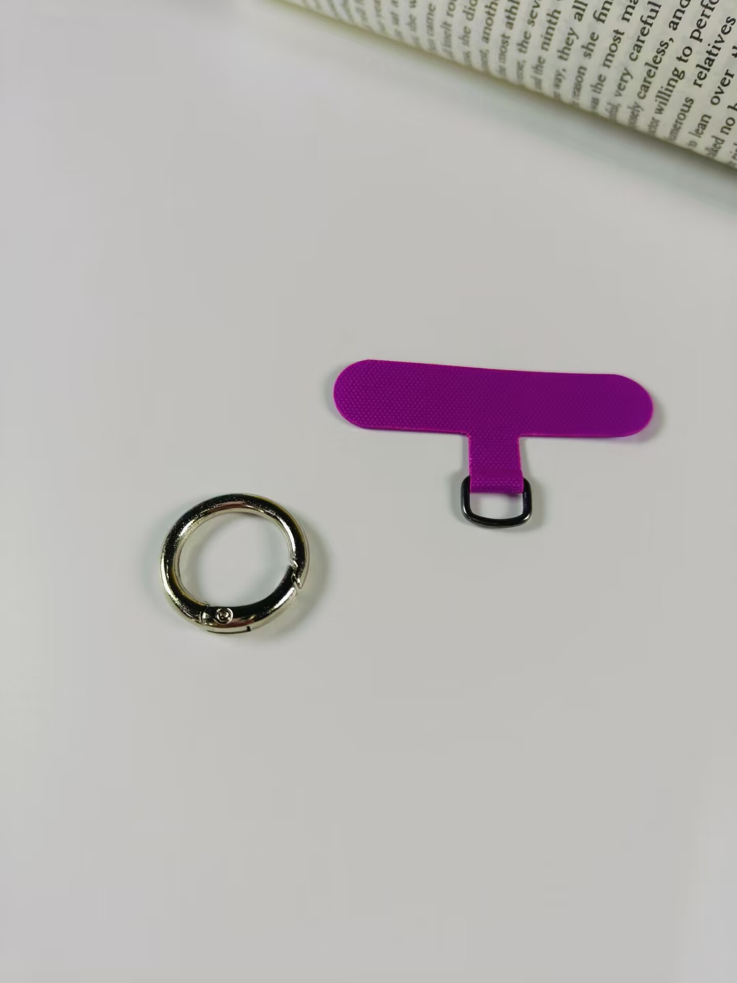 Mobile phone lanyard patch, mobile phone case connection accessory clip, mobile phone lanyard fixing piece, hanging piece, charging port anti-loss universal details Picture