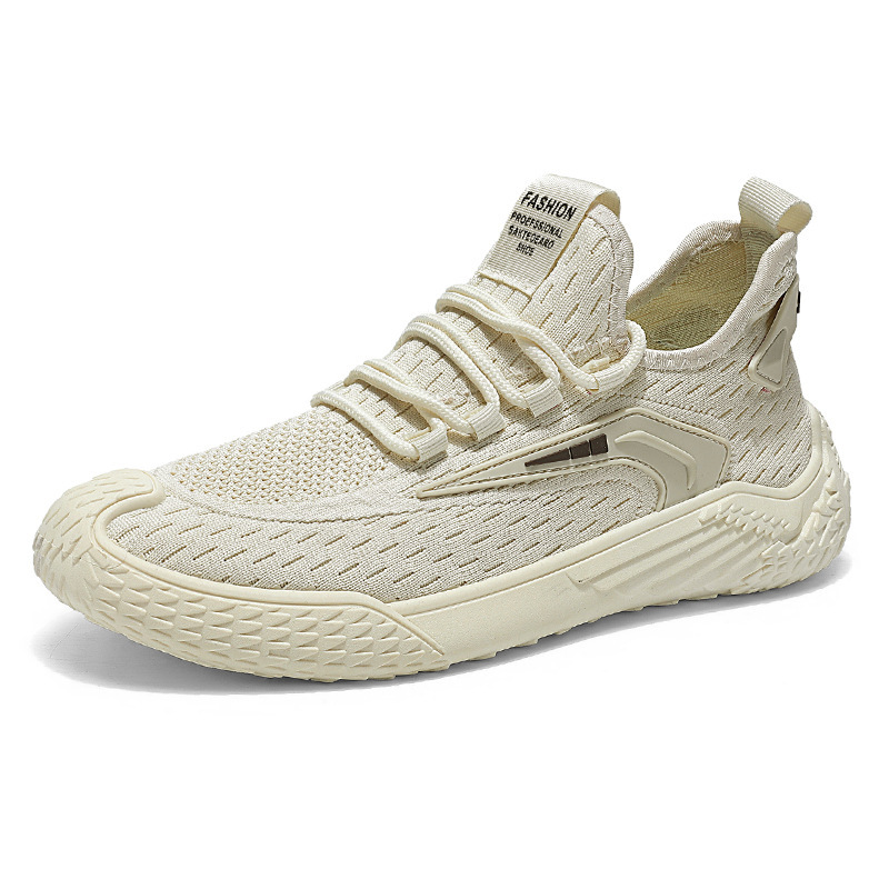 Coconut Shoes Men's summer new breathable flying woven mesh shoes Men's trendy and versatile sports shoes Casual dad shoes Item Picture