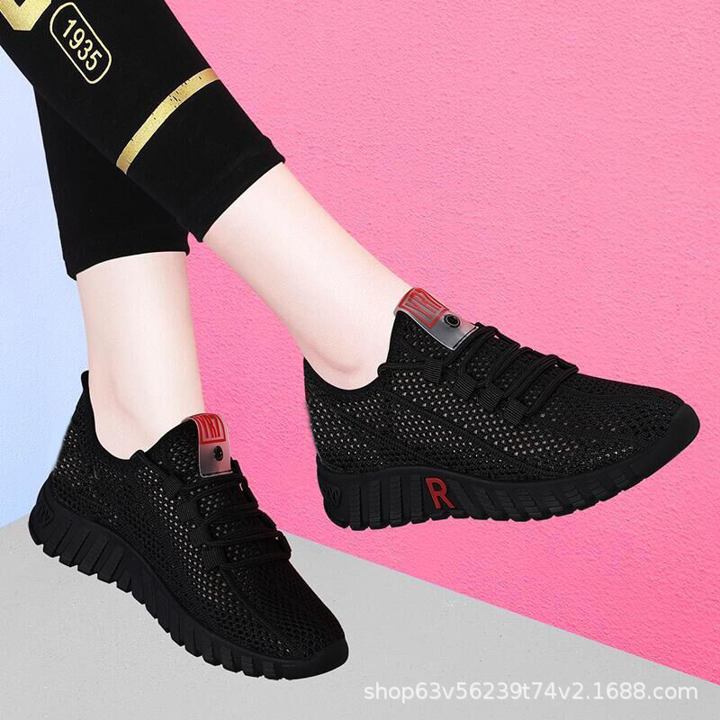 Women's cloth shoes trend, summer new breathable sports shoes, women's old Beijing cloth shoes, casual shoes, women's shoes manufacturer wholesale Specification drawing