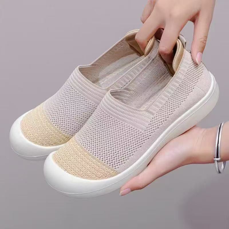 Casual shoes for women 2025 new style, one-step lazy shoes, women's shoes, versatile and breathable fisherman shoes, women's foreign trade consignment, cross-border details Picture