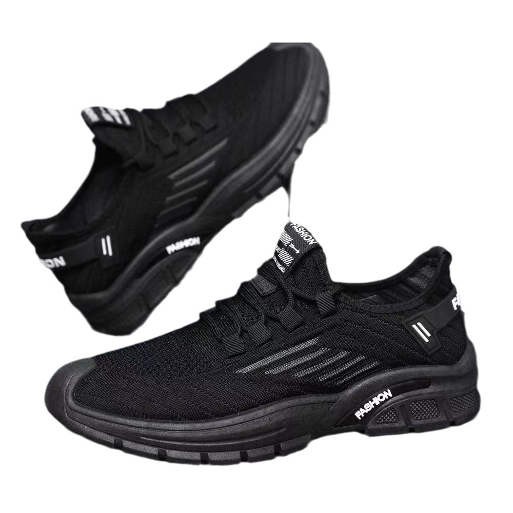 2024 Autumn new men's shoes, breathable sports shoes, casual mesh shoes, trendy sports men's shoes wholesale from the manufacturer Item Picture