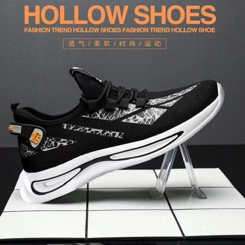 Men's trendy, breathable summer new net shoes, men's white sneakers, men's casual shoes manufacturer wholesale men's shoes Application Scenario