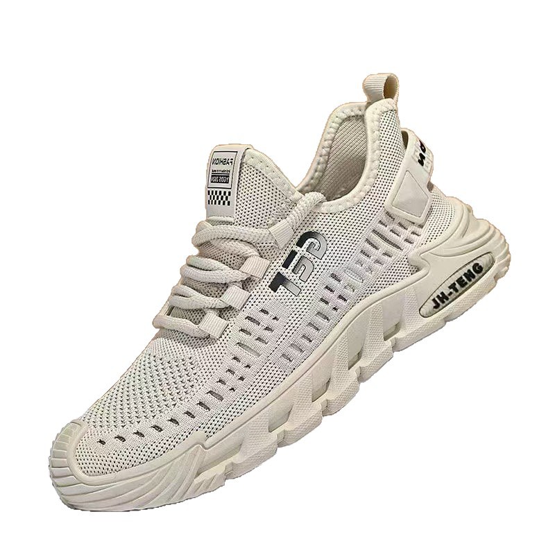 The new men's shoes for Spring and Summer 2025 are lightweight, versatile, breathable, casual flat shoes, sports shoes and lace-up mesh shoes Item Picture