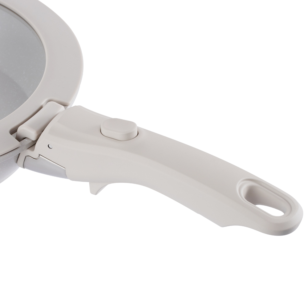 RAF Cross-border best-selling detachable non-stick pan with inner and outer ceramic glaze, universal stove and cookware set Application Scenario