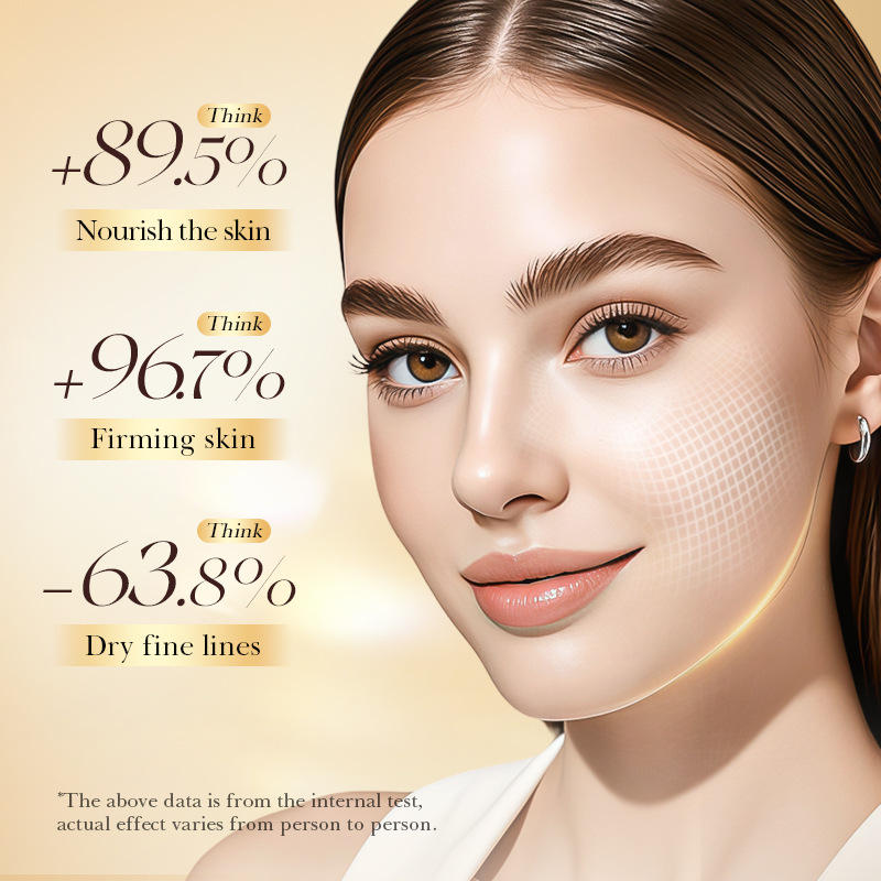 All-english SADOER24·K Gold Collagen Essence for Hydrating and improving fine Lines, cross-border export Specification drawing