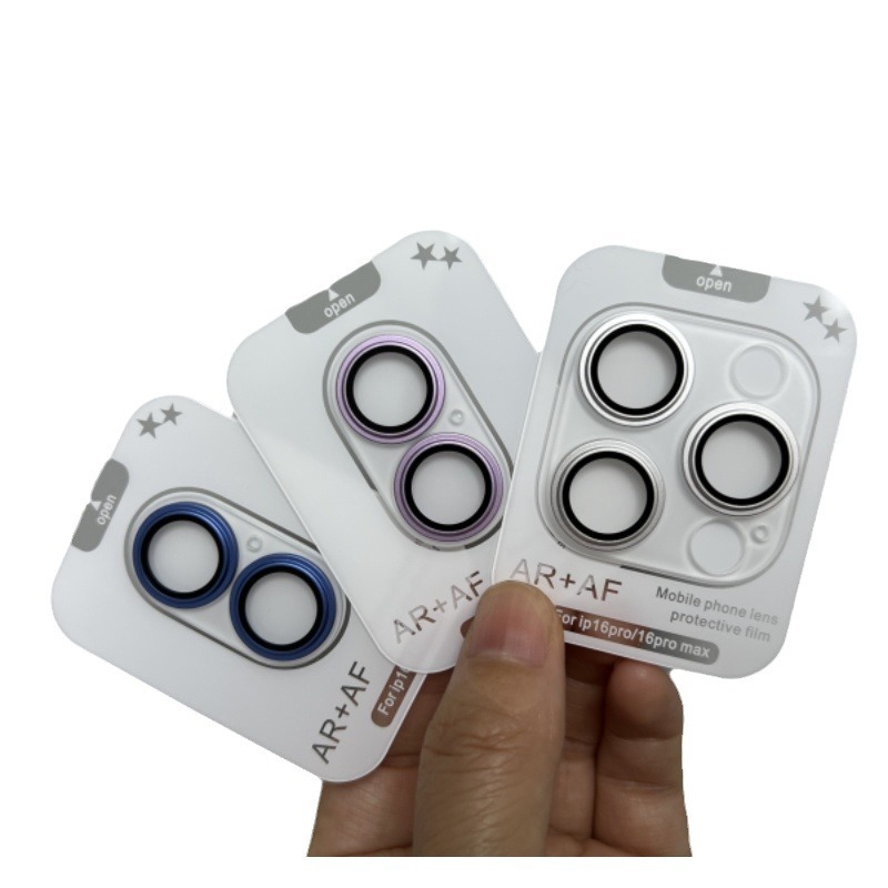 Applicable to iPhone16promax with an integrated transparent AG base and original Hawk-eye phone lens film for Apple 16Plus Item Picture