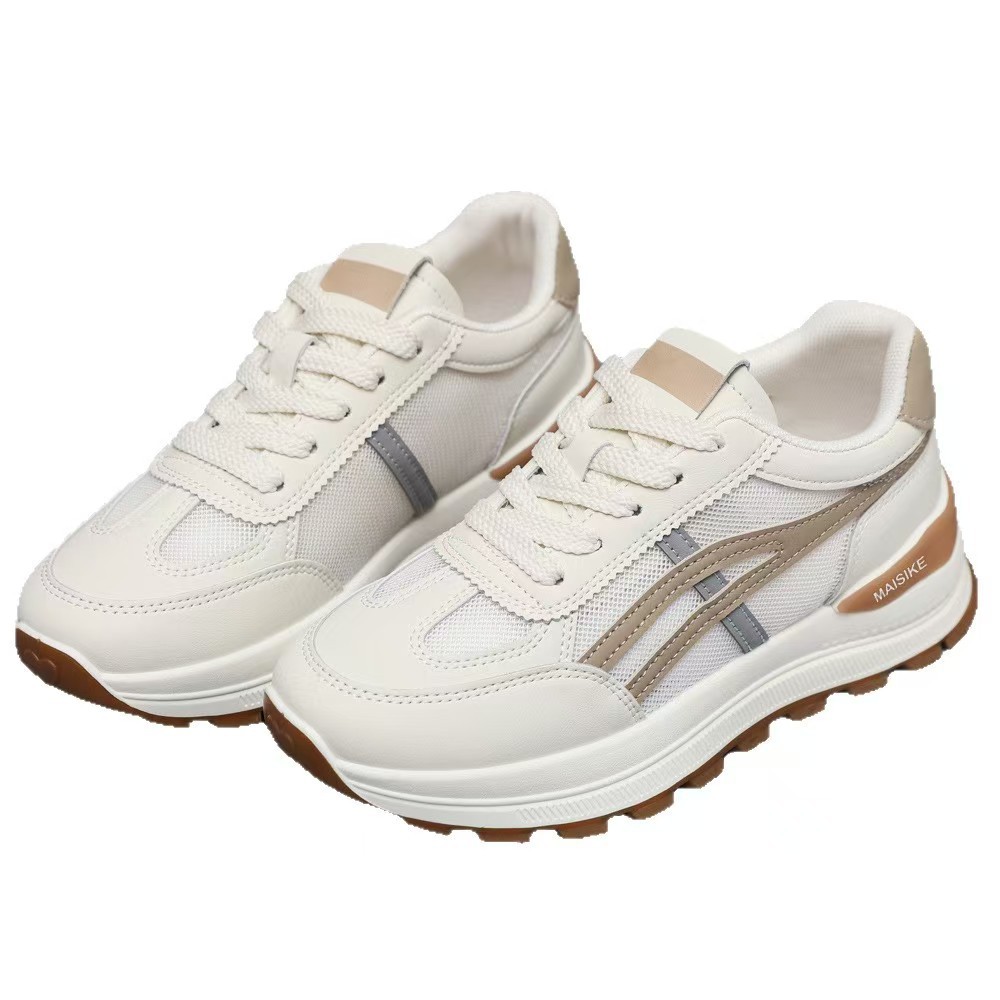 ins Korean version new Forrest Gump Shoes for women 2025 Spring student Running sports thick-soled height-increasing casual shoes Item Picture