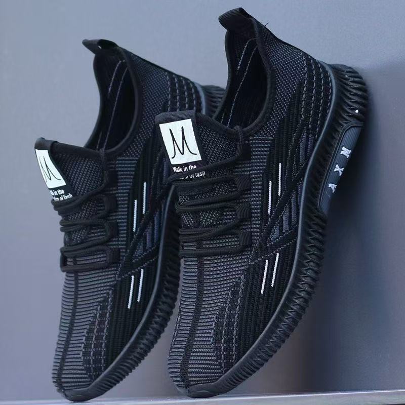The 2025 new men's shoes, the Feizhi mesh shoes, are Korean style sports shoes, lightweight running and casual men's trendy shoes Application Scenario