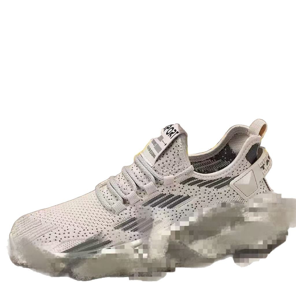 Men's 2025 new soft-soled comfortable running casual shoes, Feizhi sports shoes, men's casual shoes manufacturer wholesale Item Picture