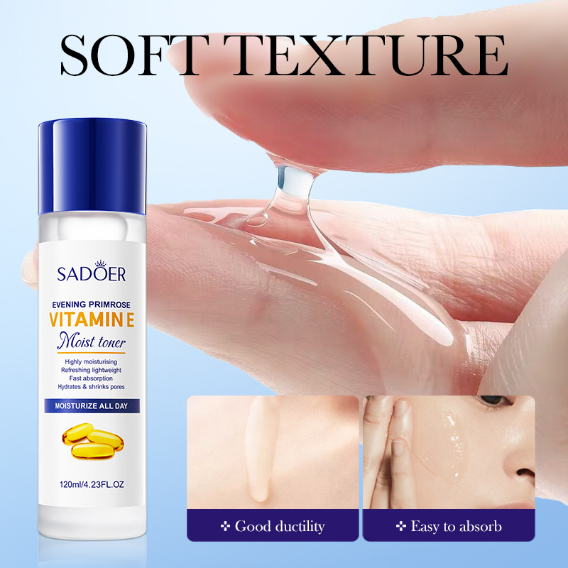 SADOER Evening Primrose Vitamin E High Moisturizing Toner Cross-border export wholesale Item Picture