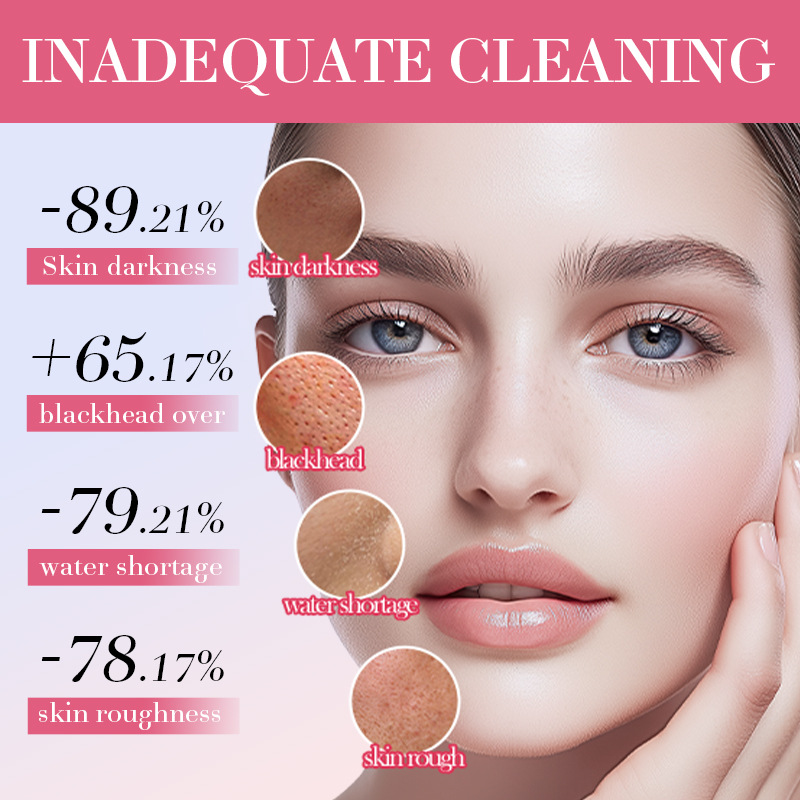 All-english SADOER Watermelon Nicotinamide Facial Cleanser Deep Cleansing Facial Cleanser cross-border export wholesale details Picture