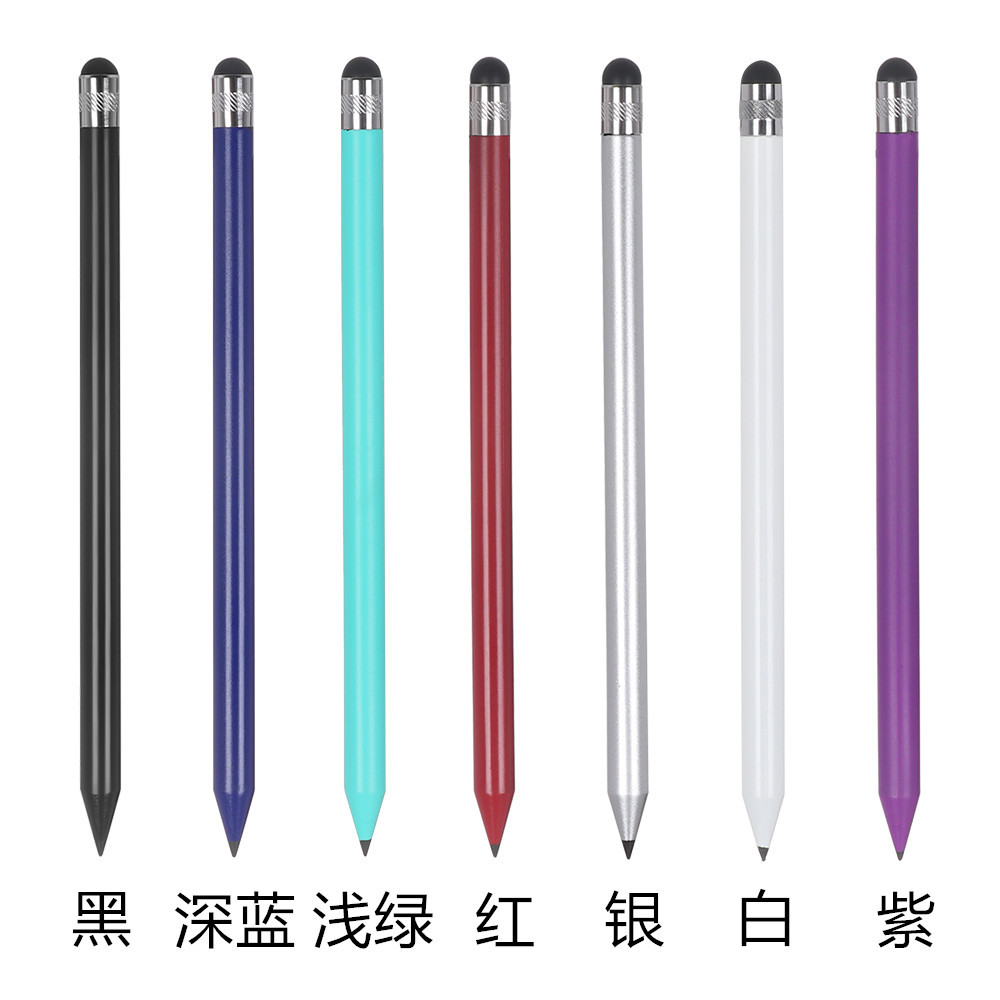 Touch pen, hand pen, drawing, navigation, resistive and capacitive dual-purpose pen, plastic round pencil, suitable for ipadpencil Specification drawing