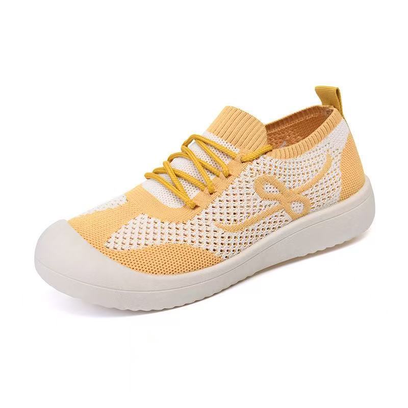New women's shoes 2025 summer mesh women's shoes, fashionable and versatile shoes, women's sporty and comfortable flat women's shoes, bestsellers Item Picture