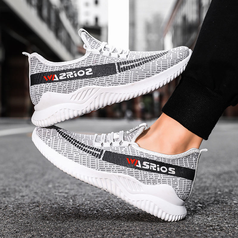 New men's casual shoes for Spring and autumn 2022: comfortable soft-soled sports shoes, trendy Korean-style lightweight and versatile running shoes full figure