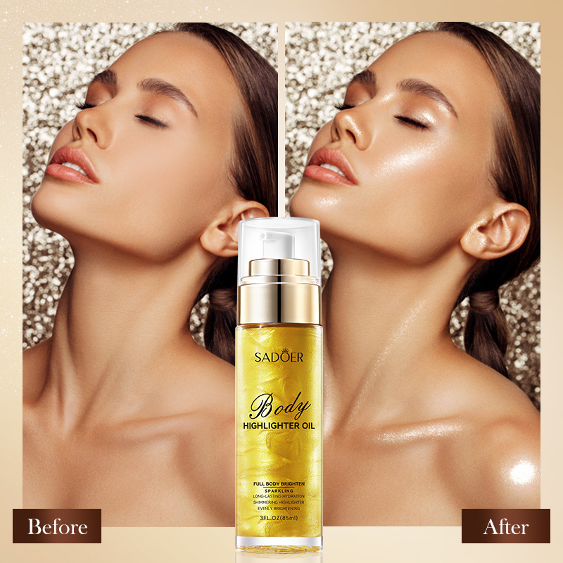 Cross-border export wholesale of SADOER Body Brightening, Moisturizing, Hydrating and rejuvenating Body Lotion in full English Item Picture