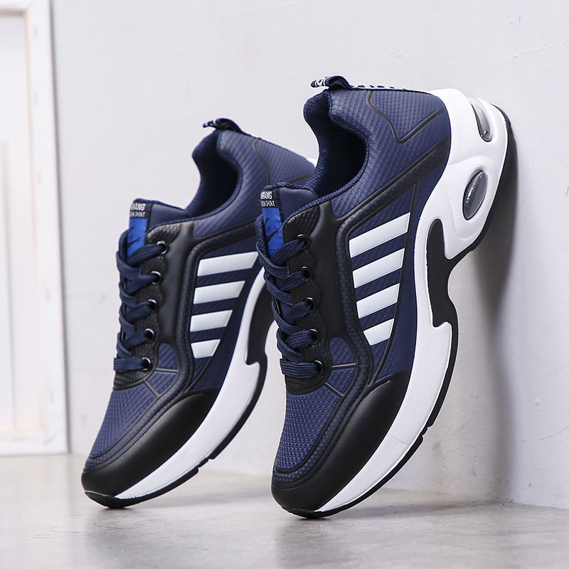 Men's sports shoes 2024 Autumn new trendy shoes for men, comfortable and casual student shoes, white leather running men's shoes Specification drawing