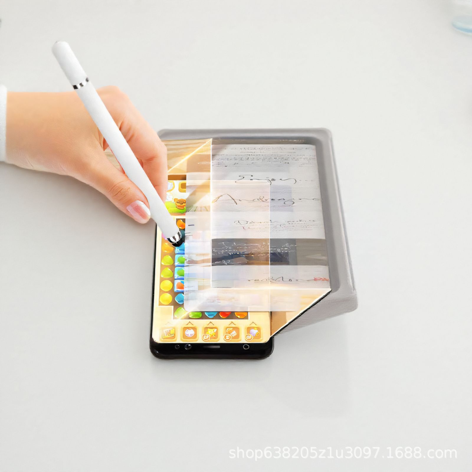 High-precision silicone pen tip stylus for mobile phones, tablets, stylus, editing and drawing, capacitive pen touch screen, portable Application Scenario