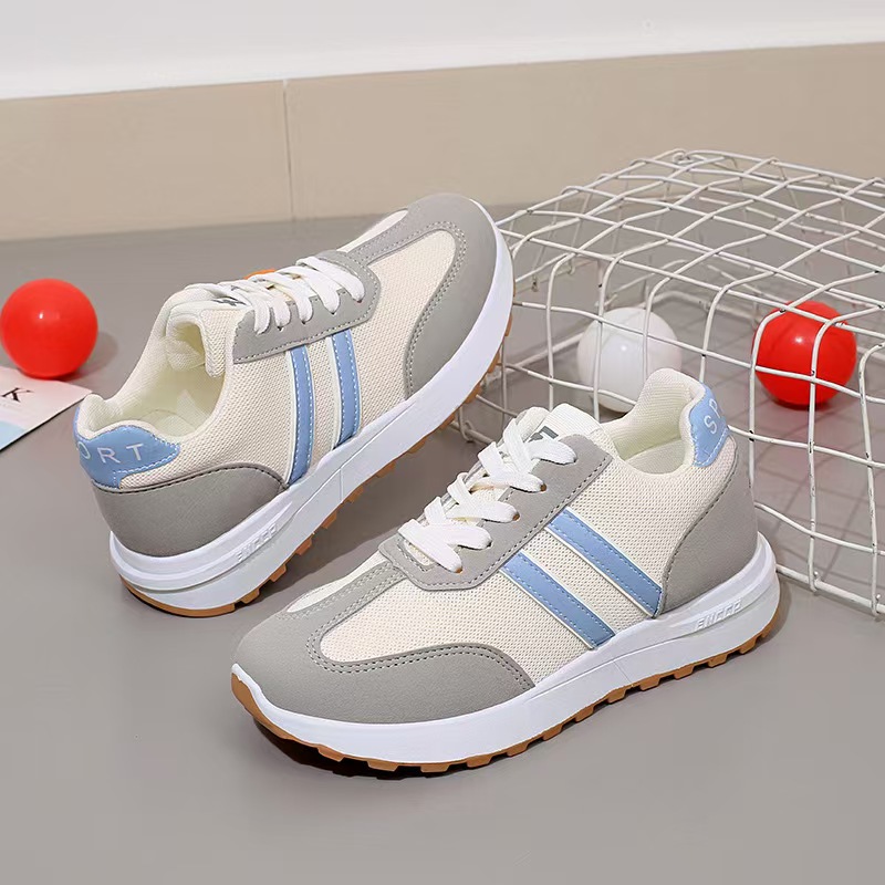 New women's shoes suitable for all seasons, light and casual, versatile for female students, Korean-style casual, comfortable and trendy running shoes and sports shoes details Picture