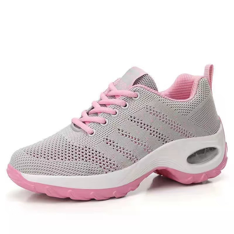 New women's tennis shoes, Korean style, trendy, versatile, sporty, comfortable, breathable, casual, anti-slip white sneakers, student sports shoes Item Picture