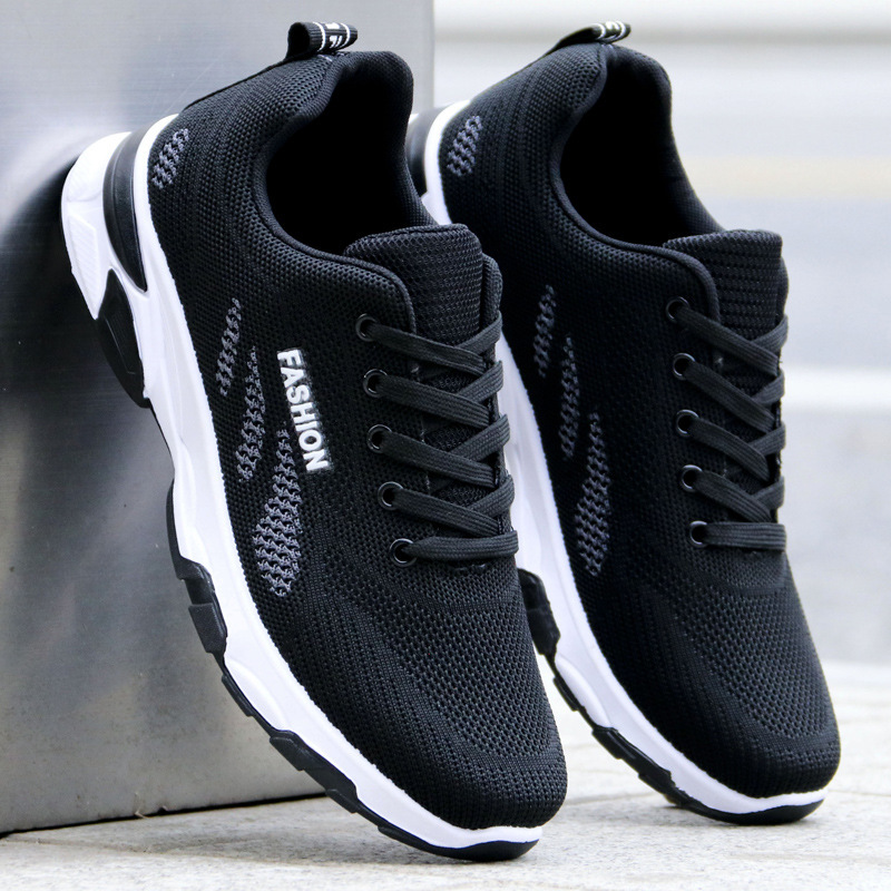 2025 New Spring/Summer men's shoes: Men's sports, casual, running, trendy shoes, mesh shoes, breathable mesh surface, autumn mesh shoes details Picture