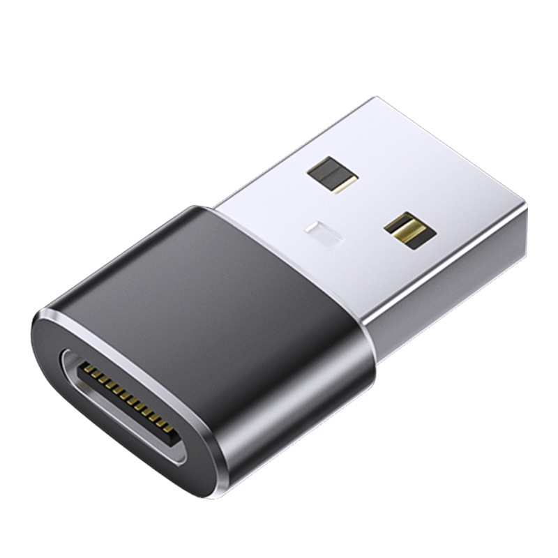 OTG adapter, mobile phone adapter, data cable, charging cable converter head, USB to type-c female port converter Item Picture