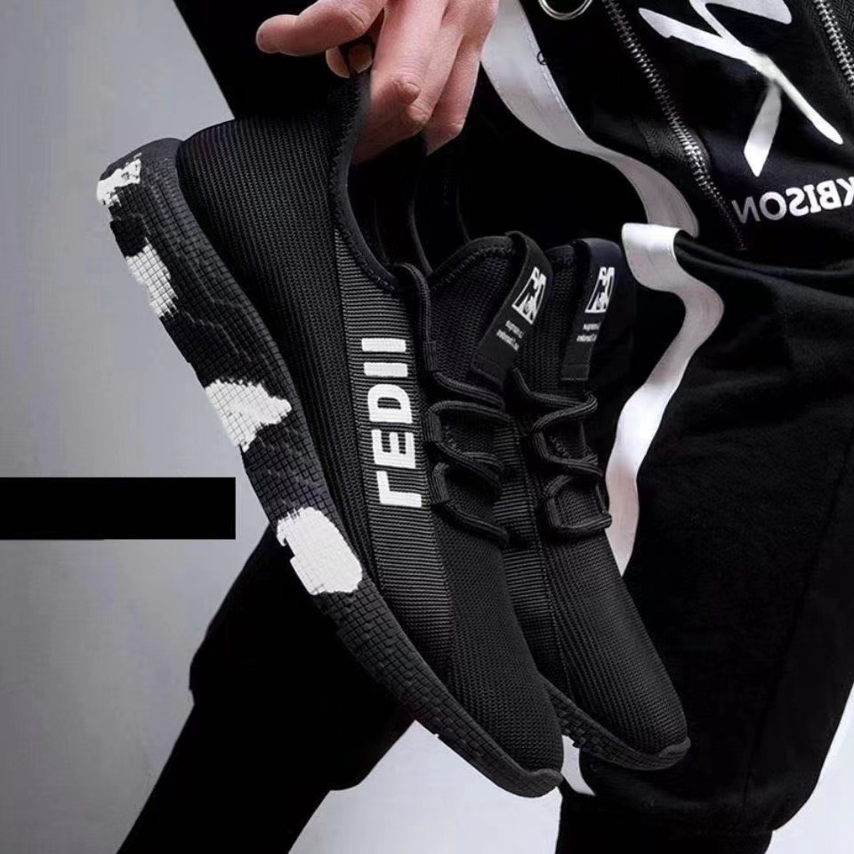 Men's shoes 2024 new style men's casual sports shoes, breathable running shoes, fashionable and trendy shoes, men's student shoes wholesale details Picture