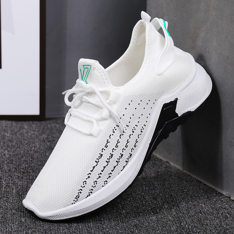 Men's trendy shoes, men's shoes, men's casual breathable sports running shoes wholesale export shoes, men's casual single shoes full figure