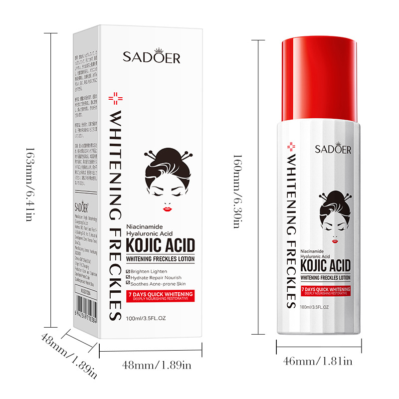 Cross-border export wholesale of SADOER Kojic acid Whitening and freckle-Removing Lotion, Brightening, Moisturizing and Nourishing Lotion Item Picture