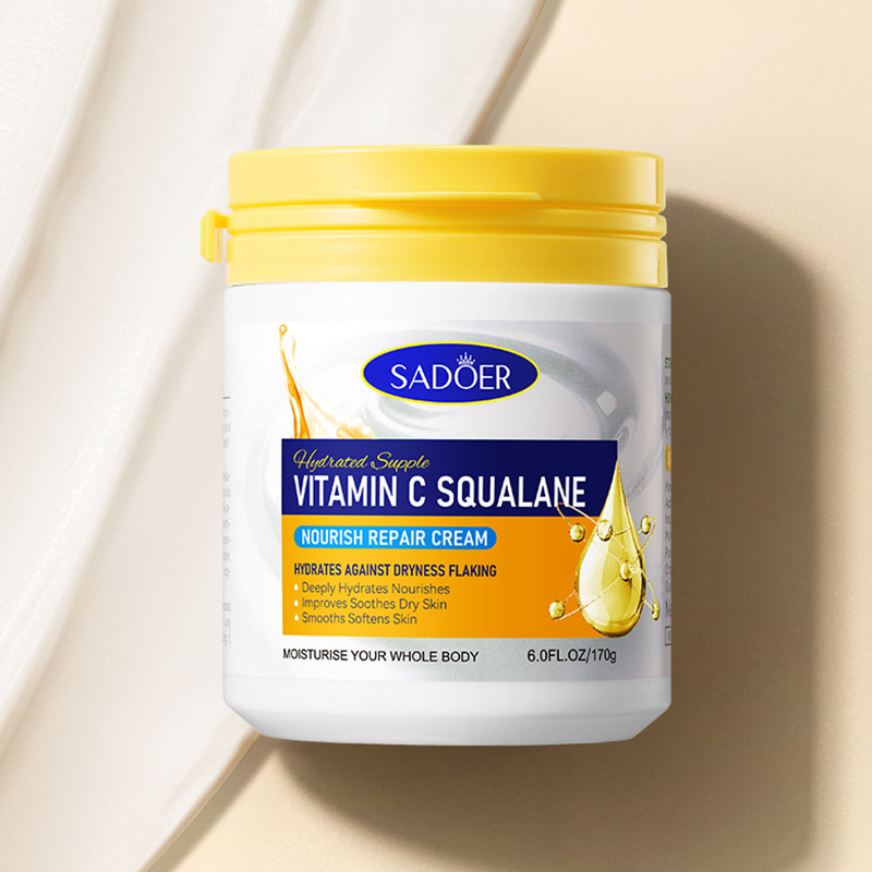 Cross-border export wholesale of SADOER Vitamin C Squalane Hydrating Nourishing Repair Cream and Skin Softening Cream Item Picture