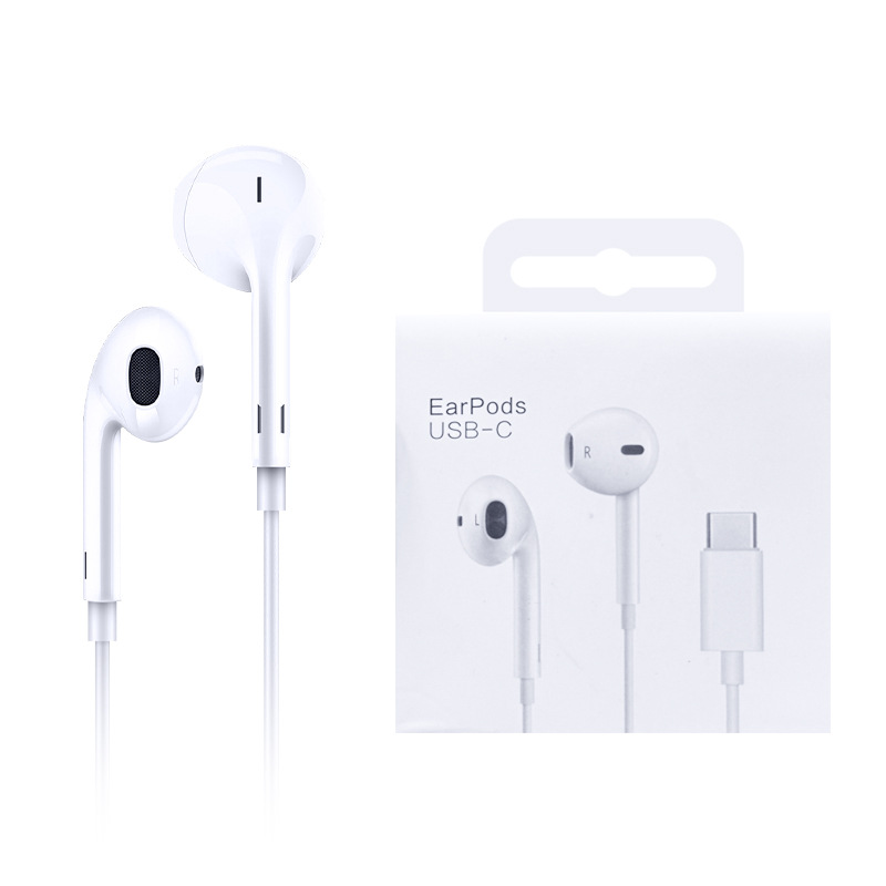 The Chuangtuo Digital Wired headphones are compatible with Apple 16 in-ear Type-C, Huawei 15pro, Xiaomi and oppo mobile phones Item Picture