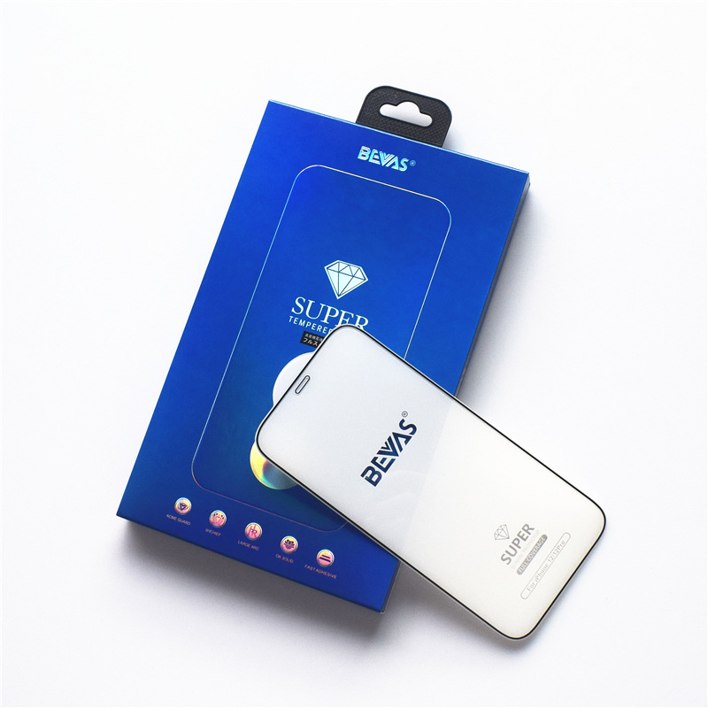 BEVAS Corning Gorilla Glass Film for iphone16pro is suitable for iPhone 16 Pro 15promax Specification drawing