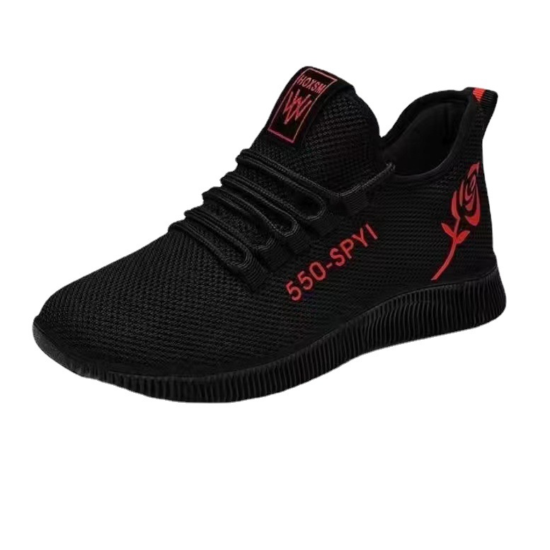 Summer new style women's shoes, old Beijing cloth shoes, women's walking shoes, soft-soled breathable, mom sports shoes, fashionable and casual single shoes Item Picture