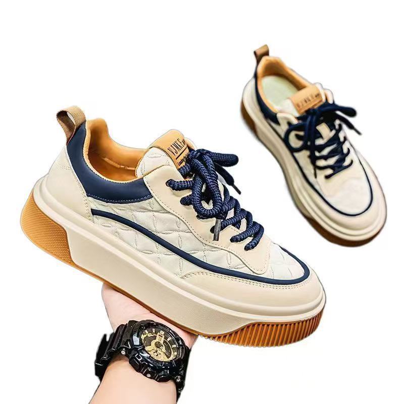 Spring 2025 new soft-soled men's shoes, the same style as the popular ones, are casual, sporty, fashionable and versatile, light luxury low-top sneakers for men Item Picture