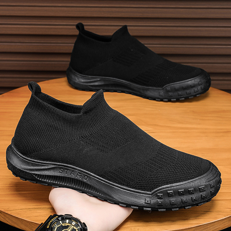 Wholesale of new men's and workwear shoes for summer 2025, export casual, breathable and comfortable shoes, cross-border work shoes and hiking shoes Application Scenario