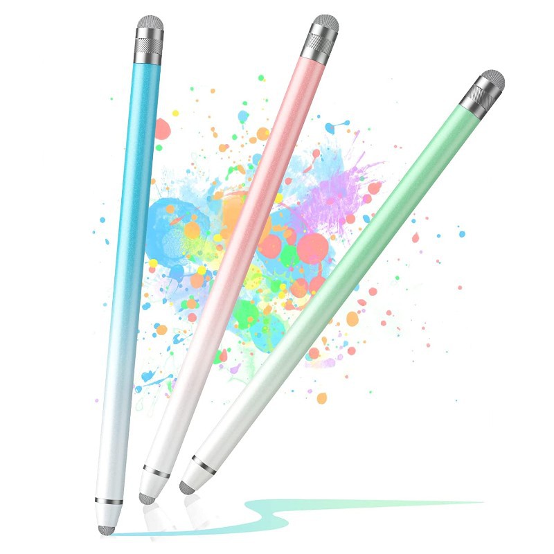 Capacitive pen, tablet, mobile phone, stylus, writing pen, drawing stylus, gradient color full figure