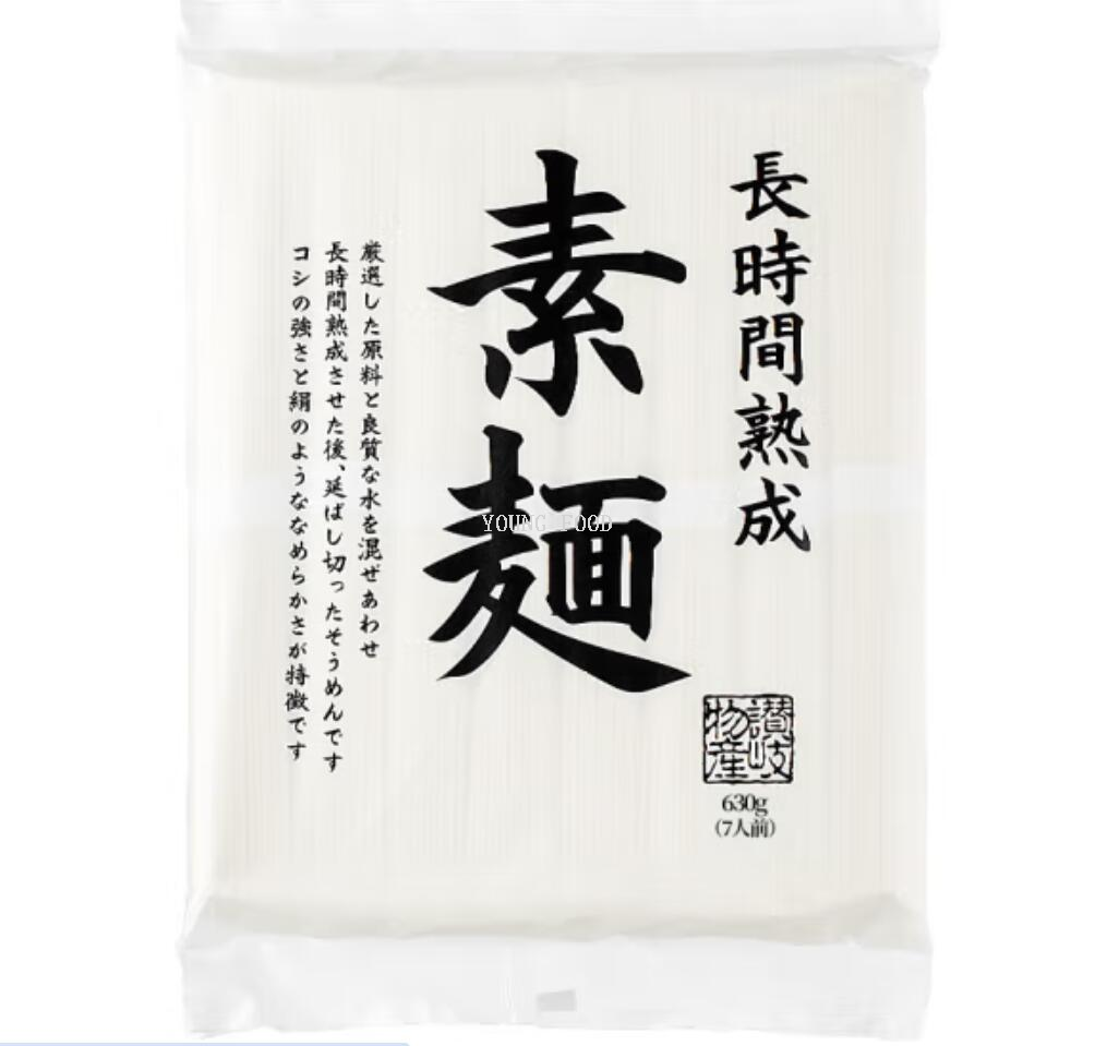 批发包邮！日本进口赞岐熟成素面630g 进口高端食材面条手办零食详情8