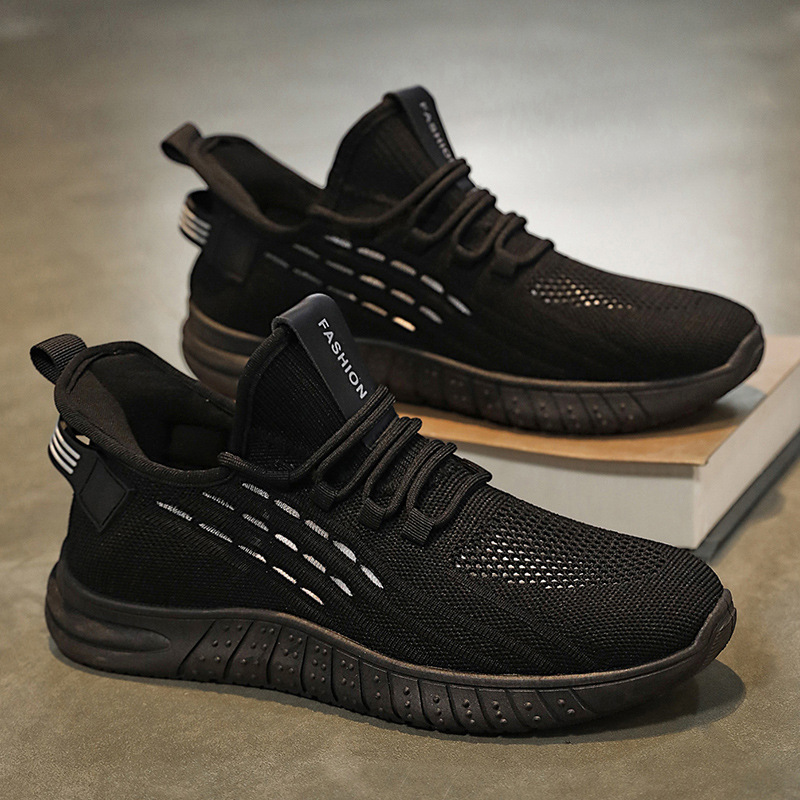 Coconut Shoes men's summer new breathable mesh shoes for men, trendy and versatile Fei-woven sports shoes, casual dad shoes Specification drawing