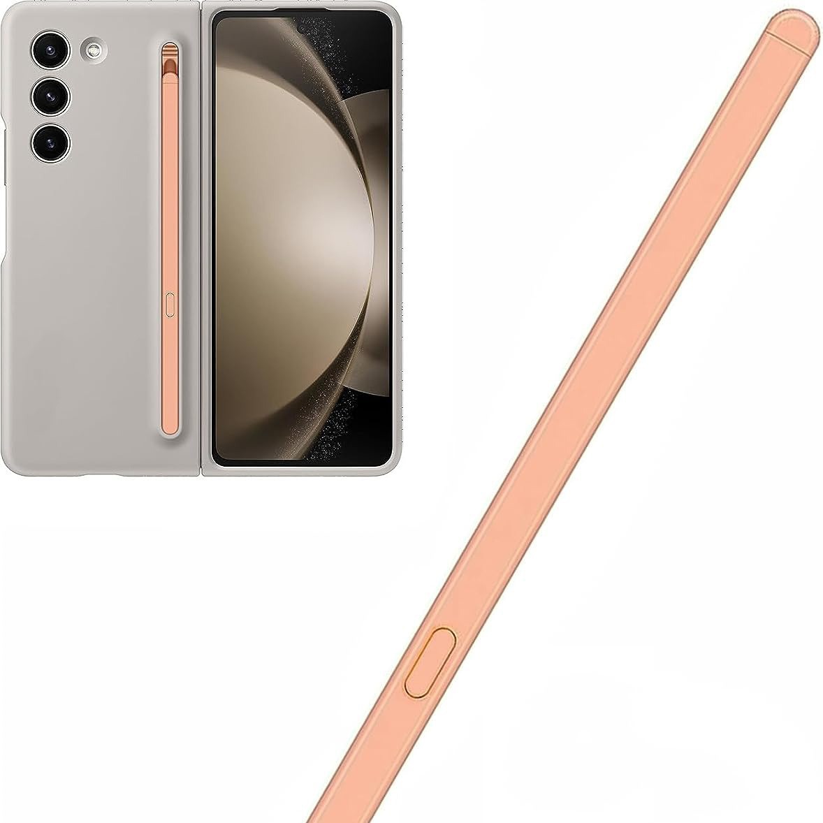 It is compatible with the Samsung fold6 stylus, the Zfold5 foldable screen exclusive f9560 touch screen phone spen electromagnetic pen Specification drawing