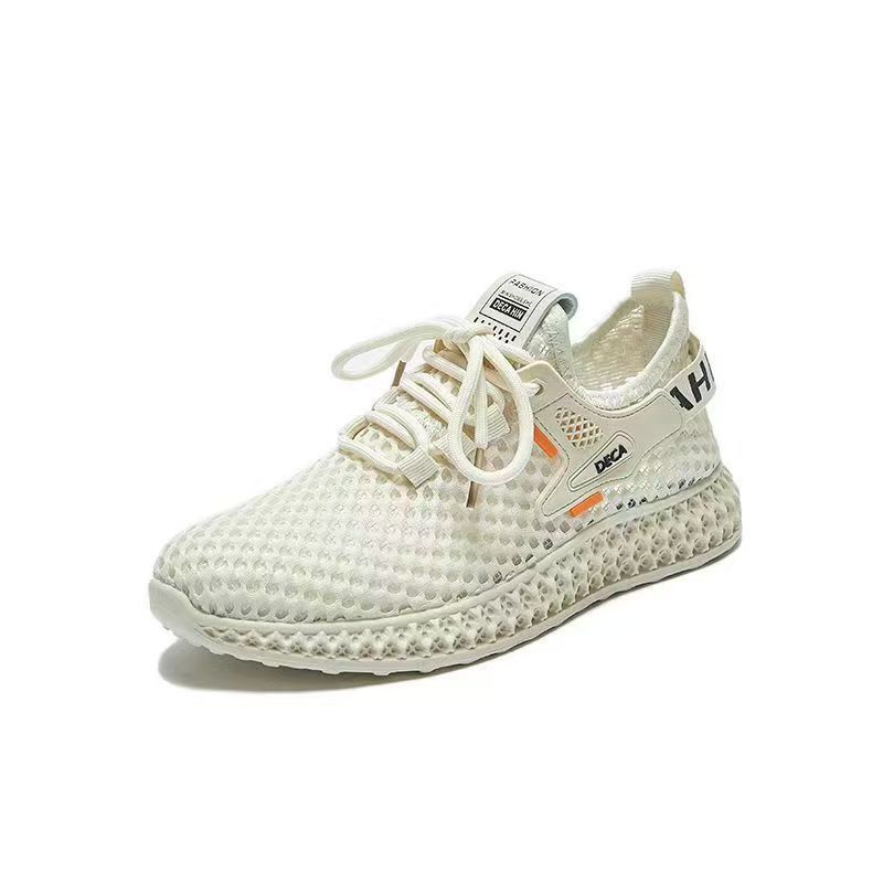 Summer net shoes for women 2024 New style: Versatile and breathable net surface running woven shoes for women, soft-soled sports and casual shoes Item Picture